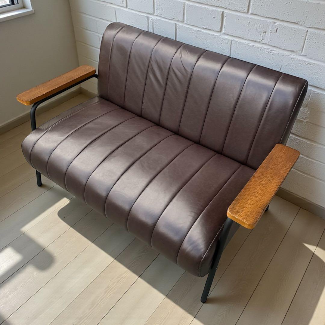 ニトリ2人用ソファ Nシールドステイン2KD