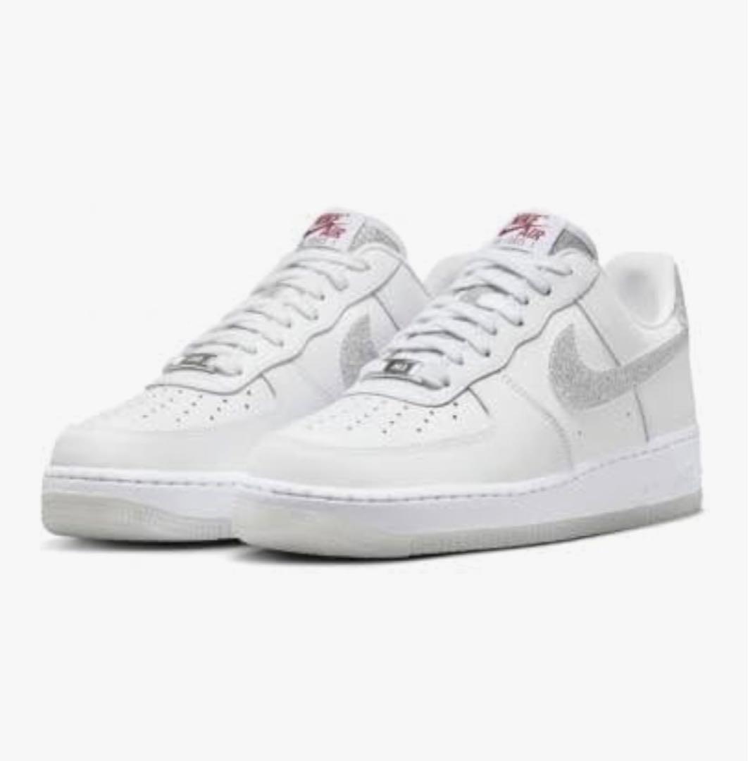 Nike Air Force 1 ホワイト/シルバー