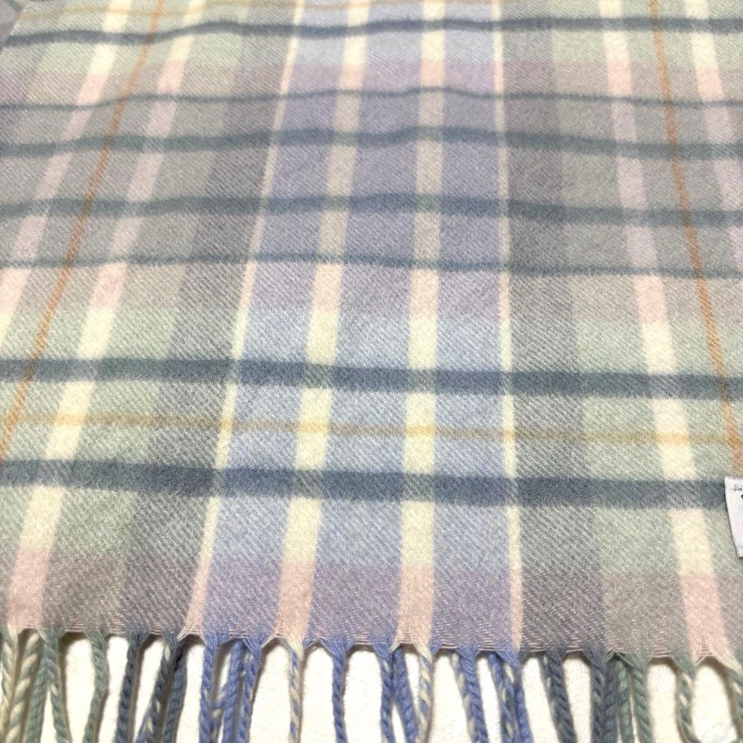 【極美品✨】ジョンストンズ カシミヤ100％ 中判ストール 希少カラー