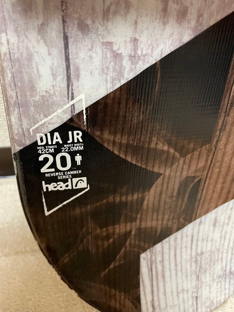 HEAD キッズ、ジュニア用　板120cm、ビンディング 、ブーツ3点セット