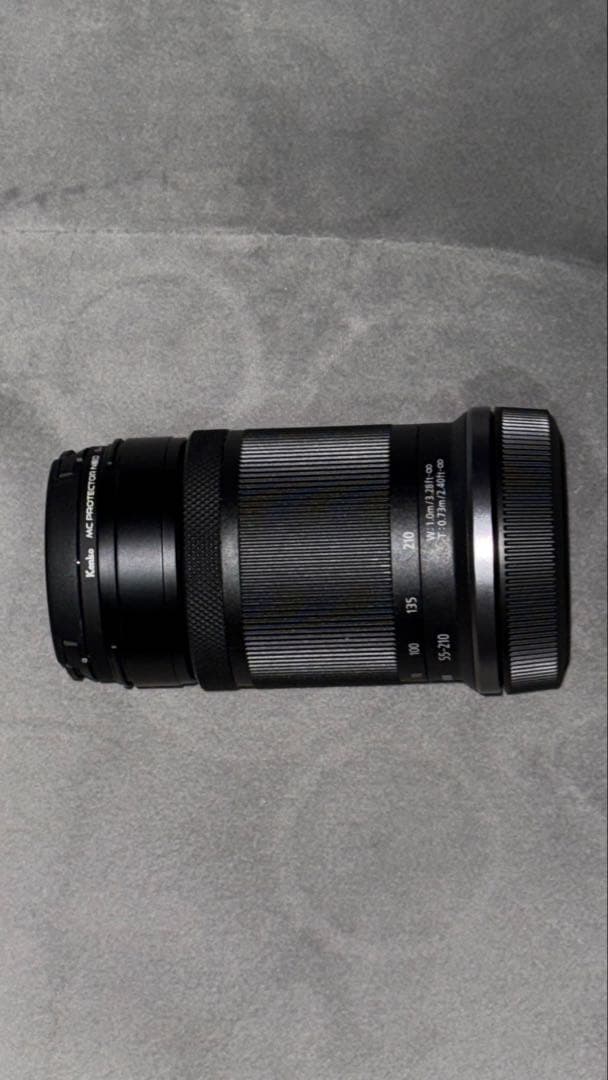 Canon RF55-210mm ズームレンズ ミラーレス