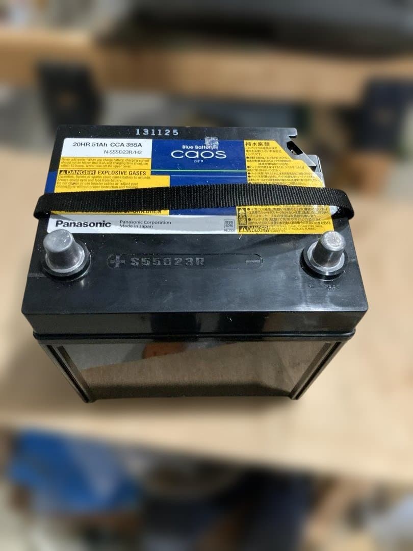 パナソニック S55D23R/H2 バッテリー、ハイブリット車(補機)用