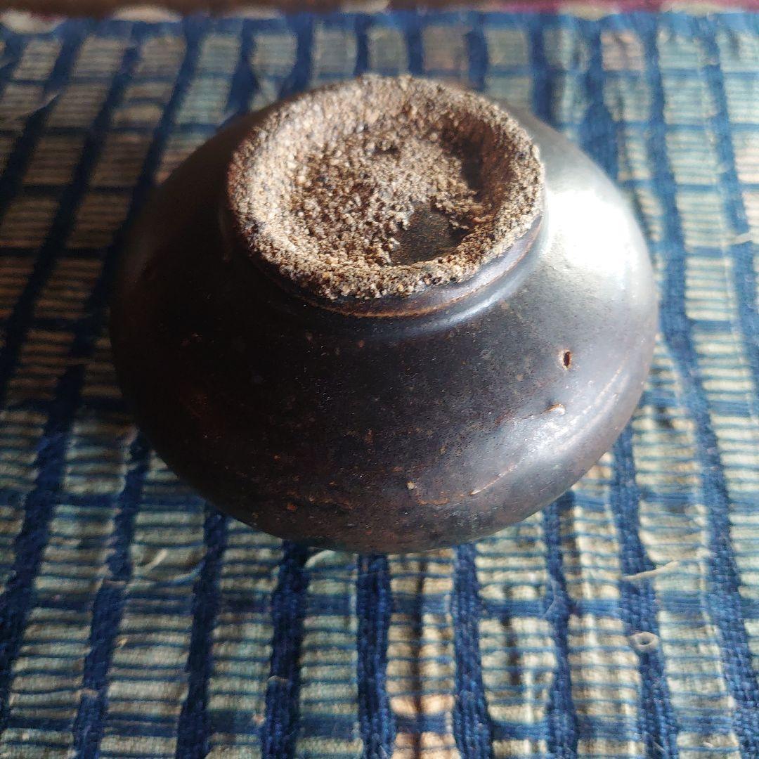 黒高麗 小壺 塩笥 小服茶碗