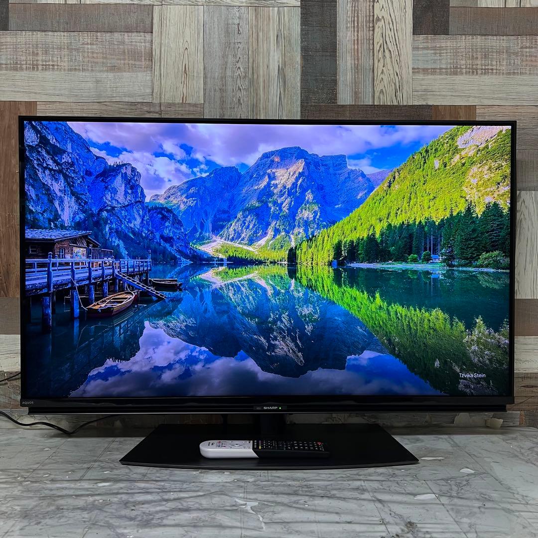 全国送料込❣️シャープ43型4Kチューナー内蔵Android TVアプリ多数視聴