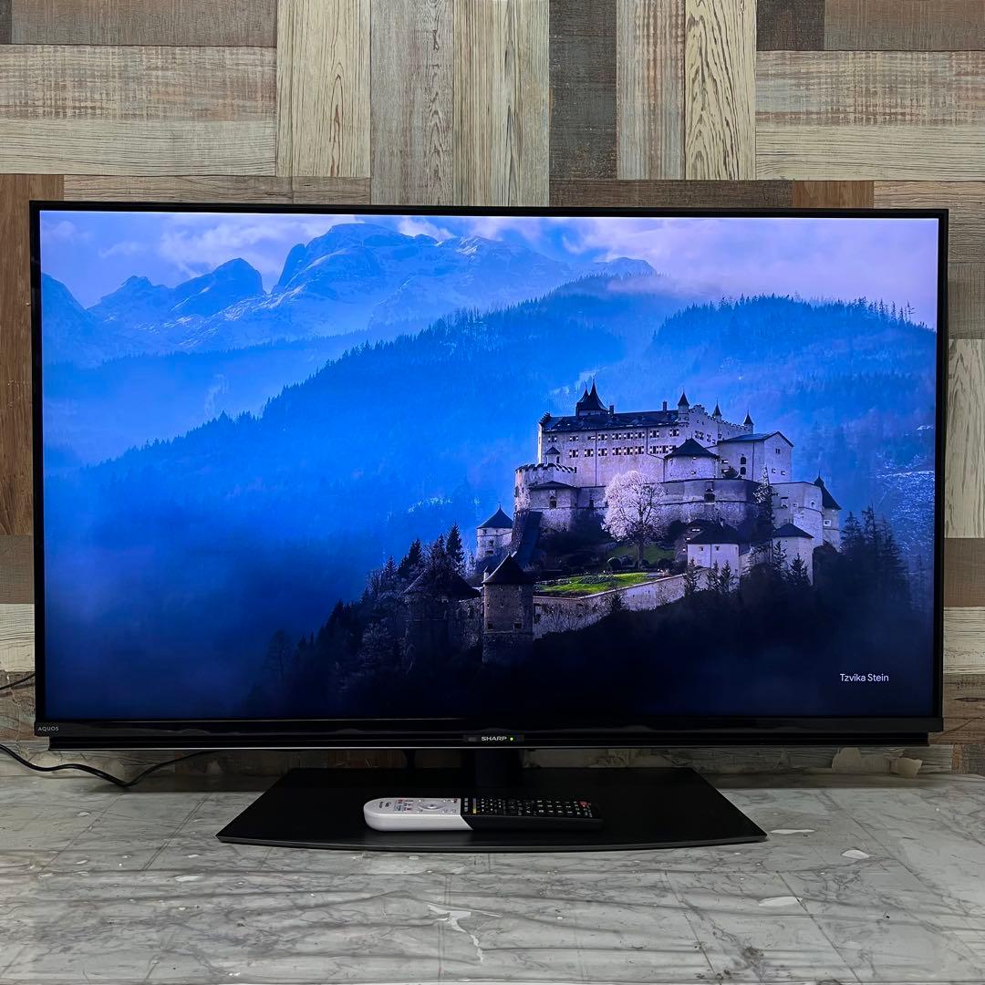 全国送料込❣️シャープ43型4Kチューナー内蔵Android TVアプリ多数視聴