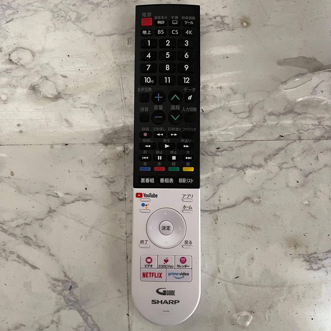 全国送料込❣️シャープ43型4Kチューナー内蔵Android TVアプリ多数視聴