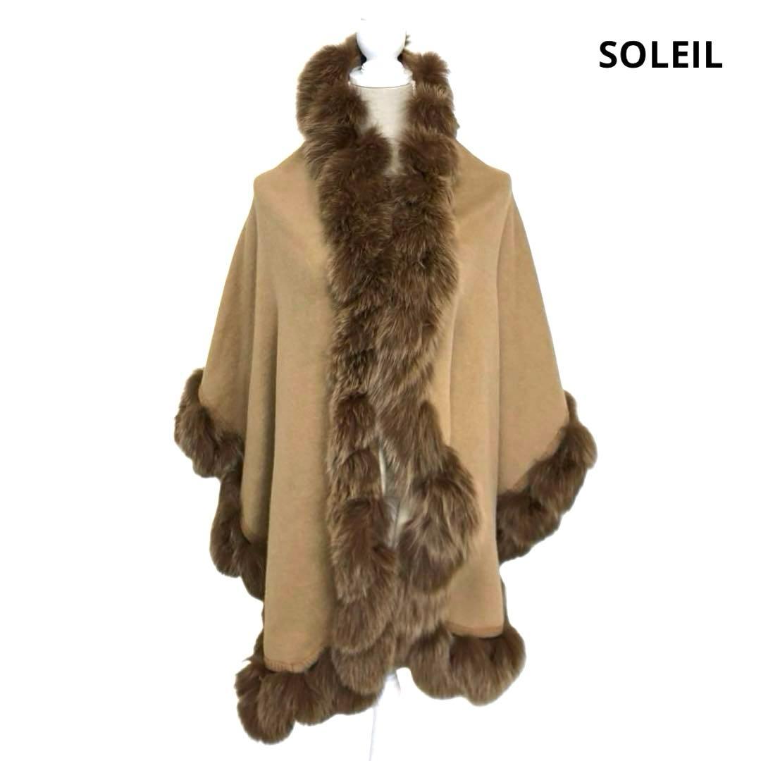 JPGOODBUY公式アカウント02 ご予約品　SOLEIL ポンチョ アンゴラ