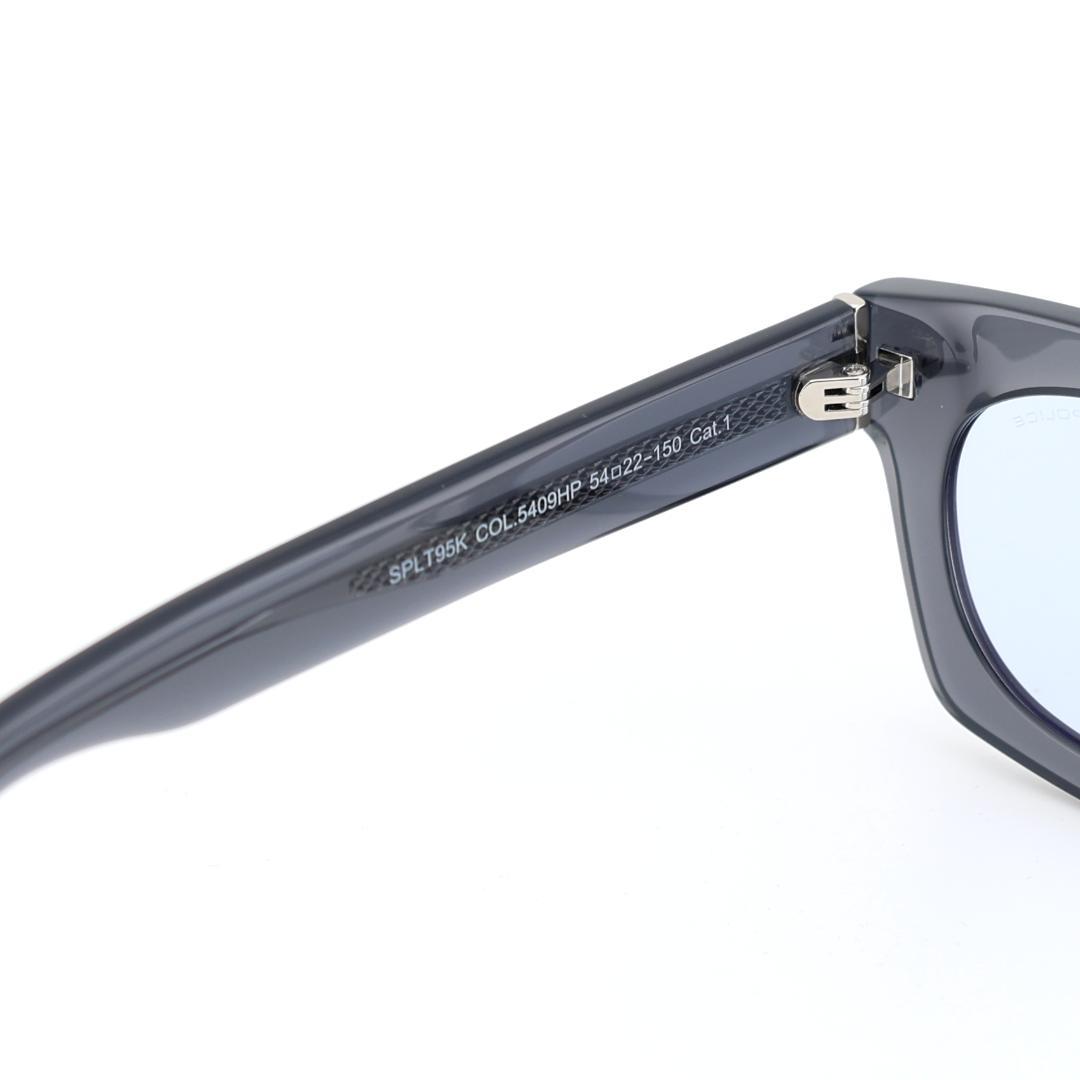 大特価《定価22,000円！》POLICE／ポリス　グレー×ブルー　サングラス