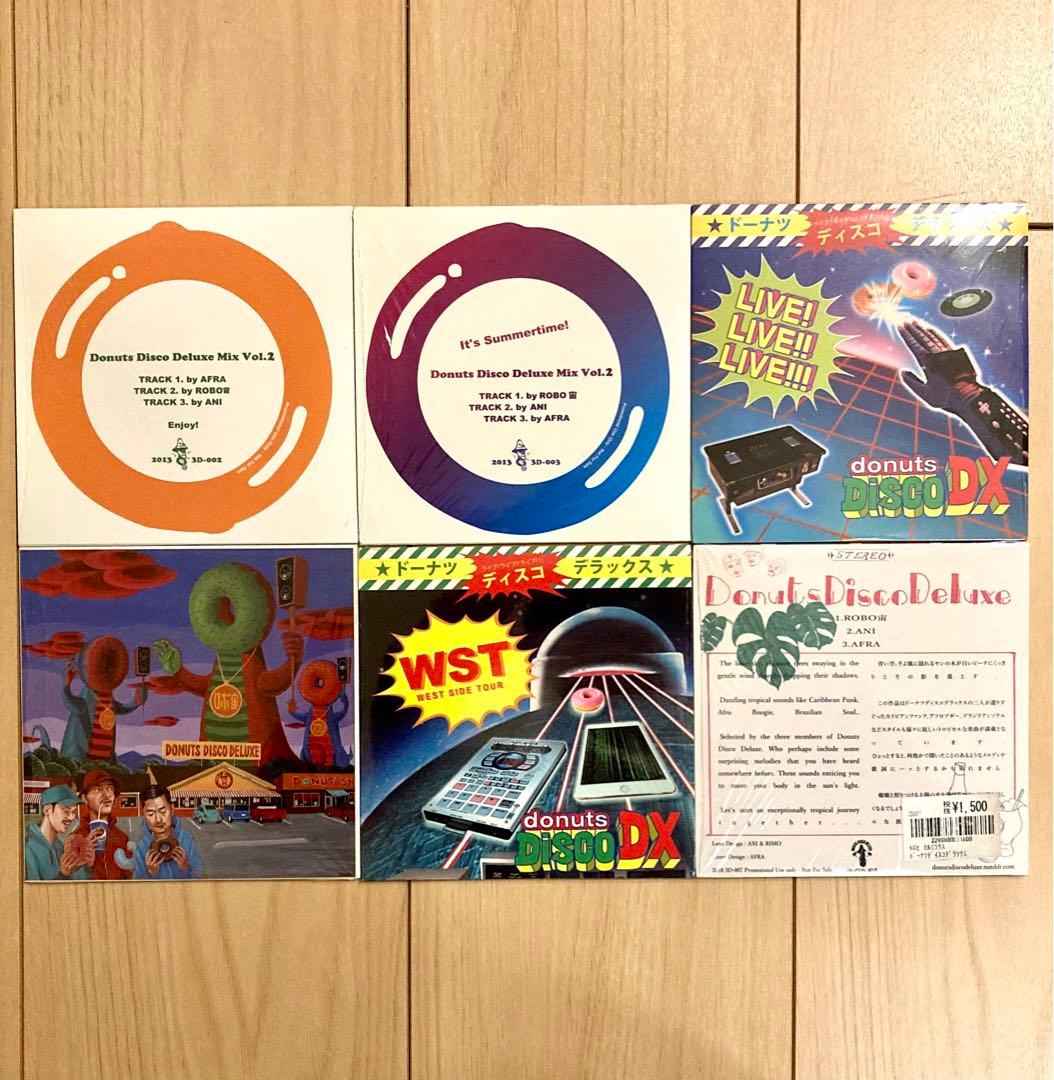 Donuts Disco Deluxe 6枚セット ANI ロボ宙 AFRA