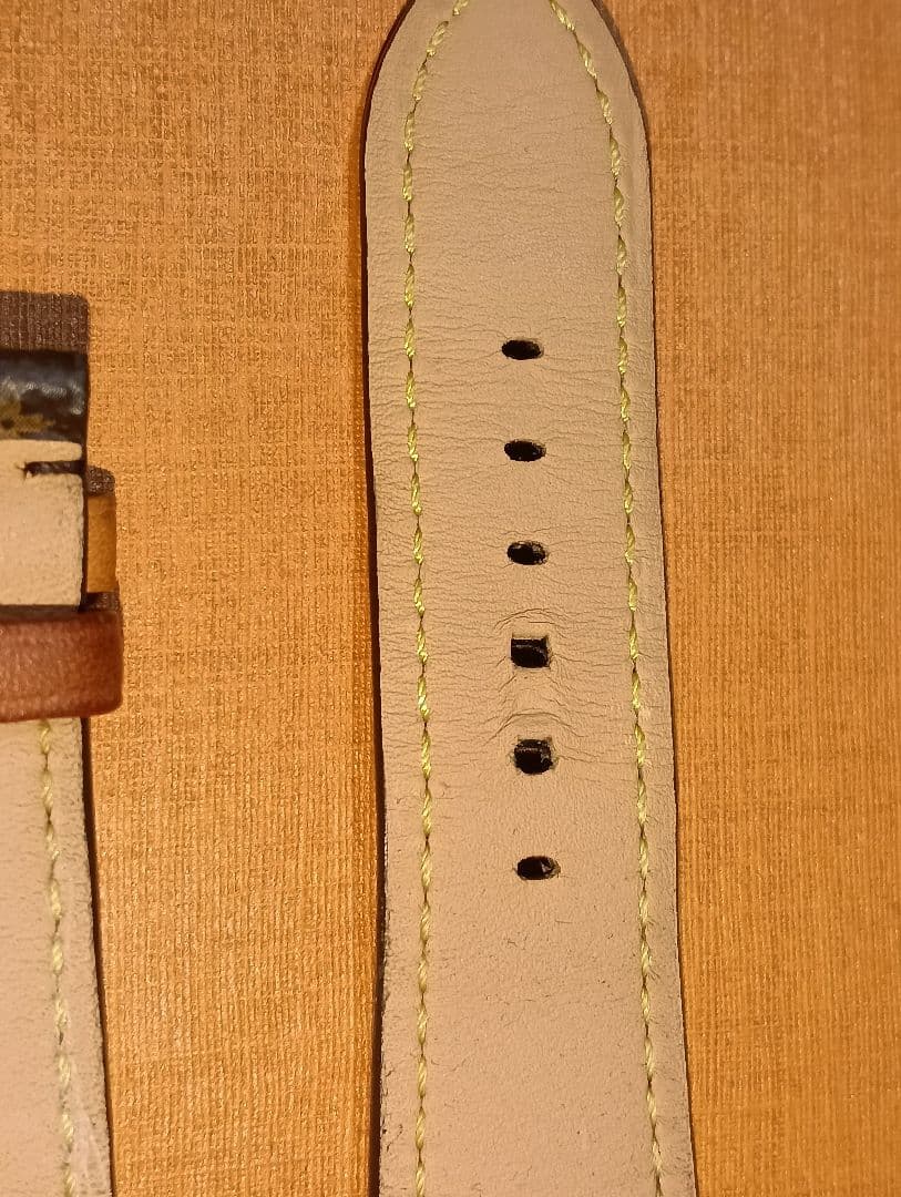 【特】タンブールGM用　モノグラムレザーストラップ　L.S