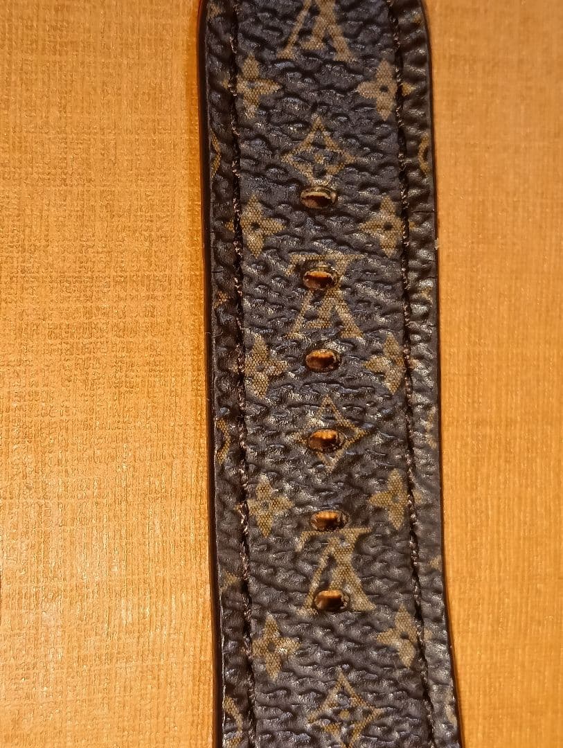 【特】タンブールGM用　モノグラムレザーストラップ　L.S