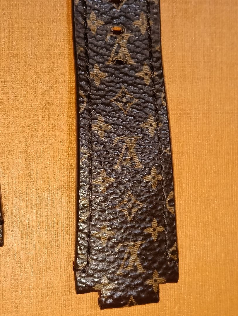 【特】タンブールGM用　モノグラムレザーストラップ　L.S