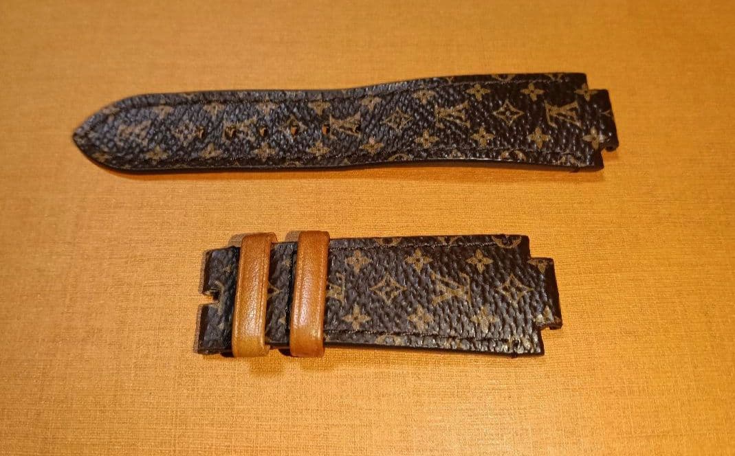 【特】タンブールGM用　モノグラムレザーストラップ　L.S