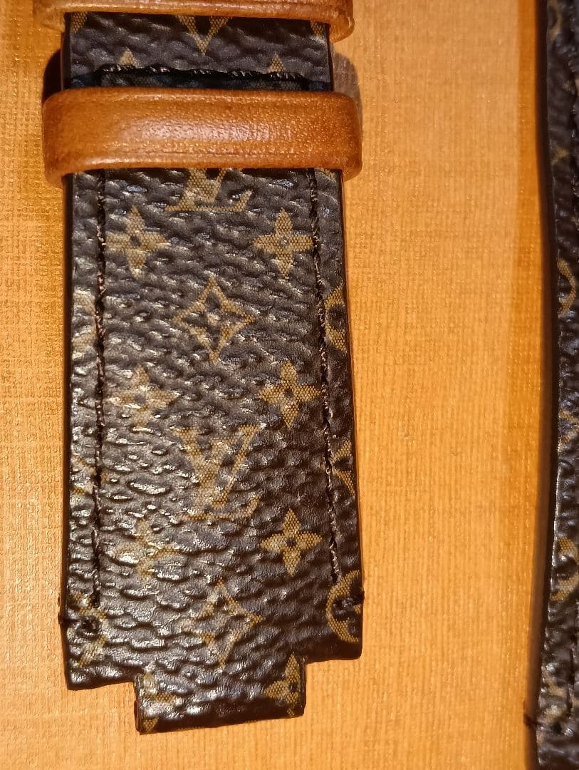 【特】タンブールGM用　モノグラムレザーストラップ　L.S