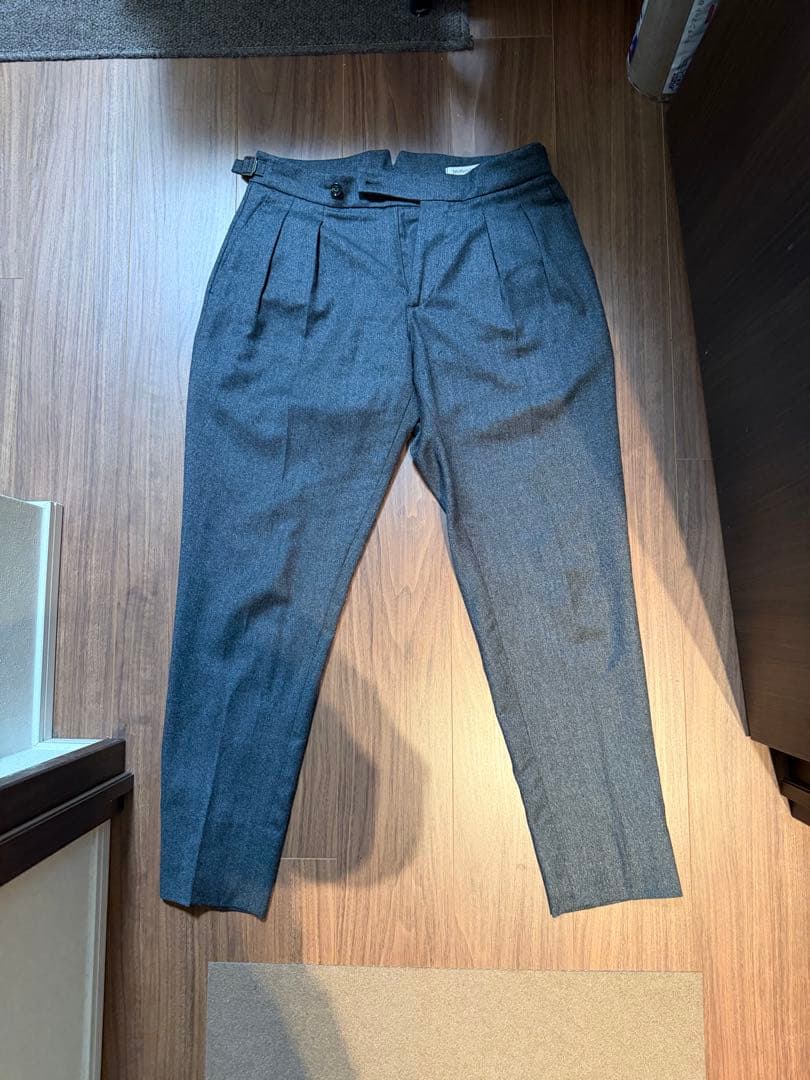 BERWICH ベルウィッチ スコッチ　ウールスラックス44