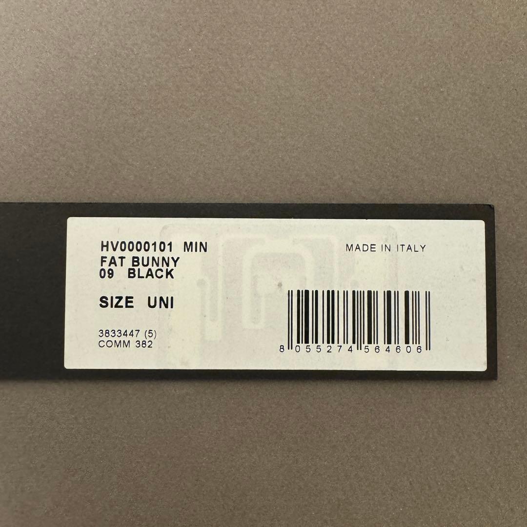 バッグ Rick Owens FAT BUNNY BLACK