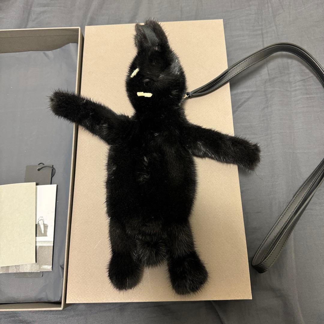 バッグ Rick Owens FAT BUNNY BLACK