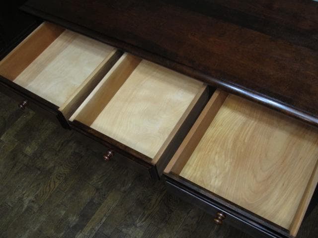 美品 松本民芸家具 ミズメザクラ 無垢材 G型 サイドボード 定価550,000