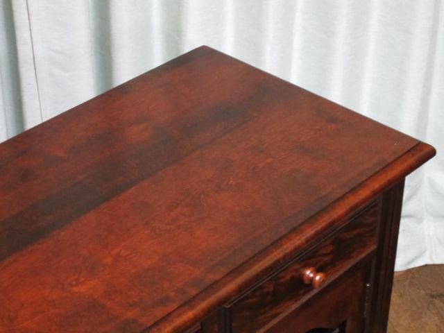 美品 松本民芸家具 ミズメザクラ 無垢材 G型 サイドボード 定価550,000