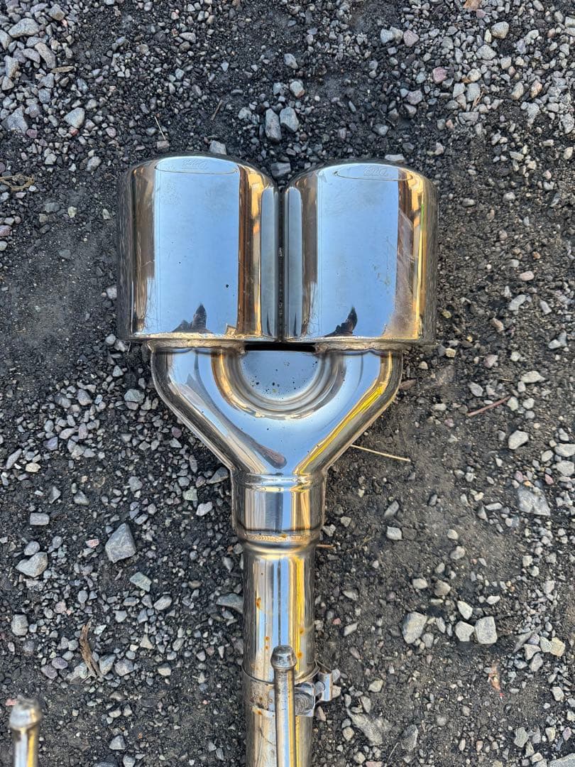 激レア　210クラウン ストレートマフラー　センスブランド、duex