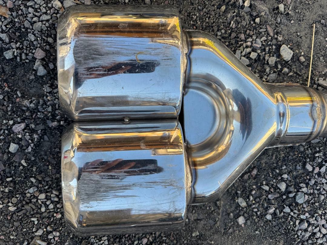 激レア　210クラウン ストレートマフラー　センスブランド、duex