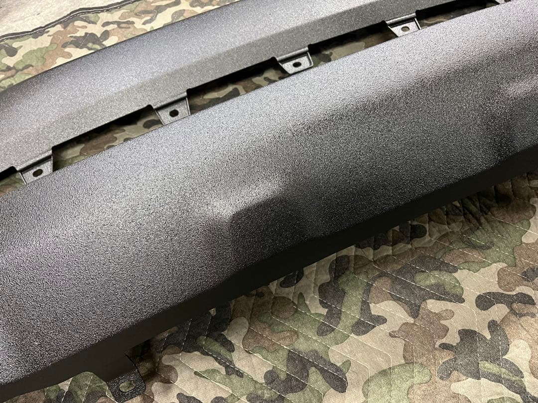 MatsuShin様新型デリカD5 後期　アンダーカバー、バンパー　ラプター塗装