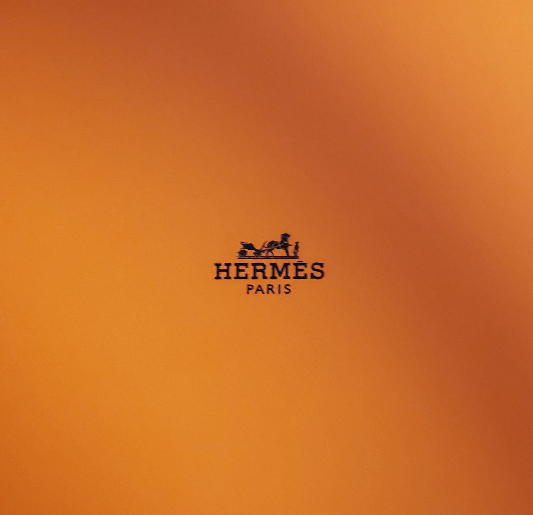 ジ*☆様 希少　HERMES ベージュ リブ編みマフラー