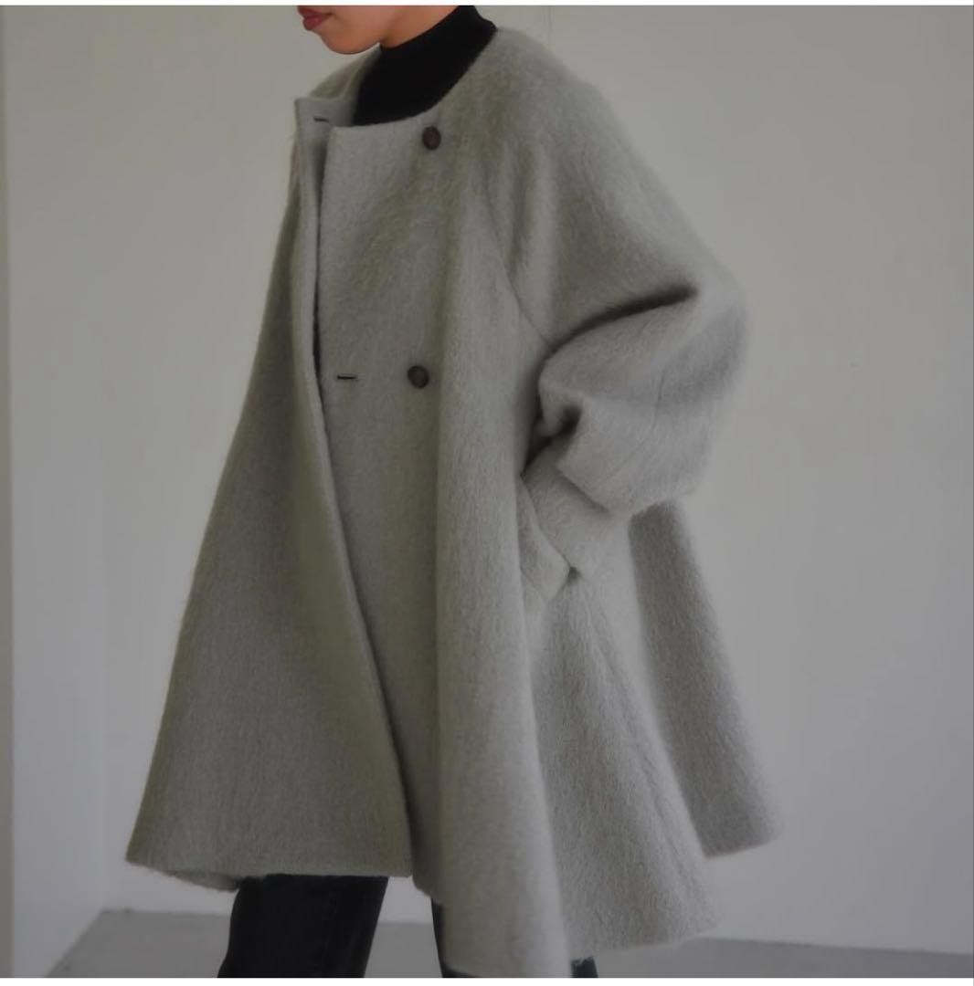 UNITED ARROWS 【EMMEL REFINES】Aラインシャギーコート