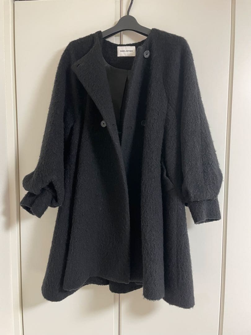 UNITED ARROWS 【EMMEL REFINES】Aラインシャギーコート