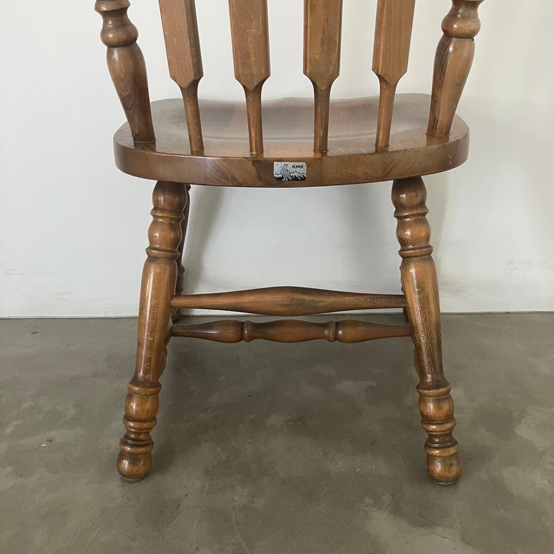レトロ　ヴィンテージ　ビンテージ　柏木工　ウィンザーチェア　木製　椅子
