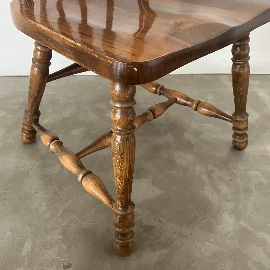 レトロ　ヴィンテージ　ビンテージ　柏木工　ウィンザーチェア　木製　椅子