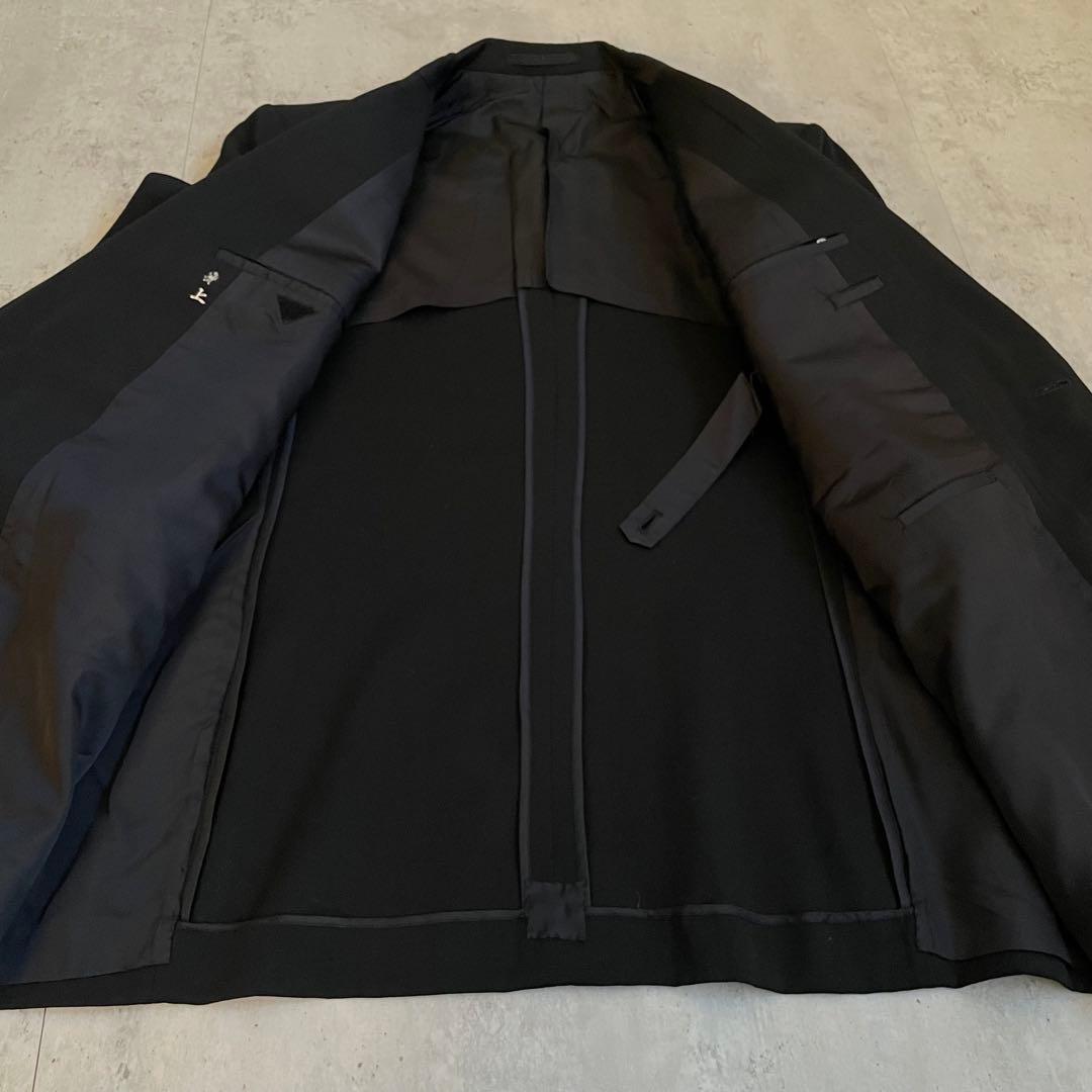 スーツセットアップ　ダブルブレスト 3B ブラック　黒　高級感　モード　成人式