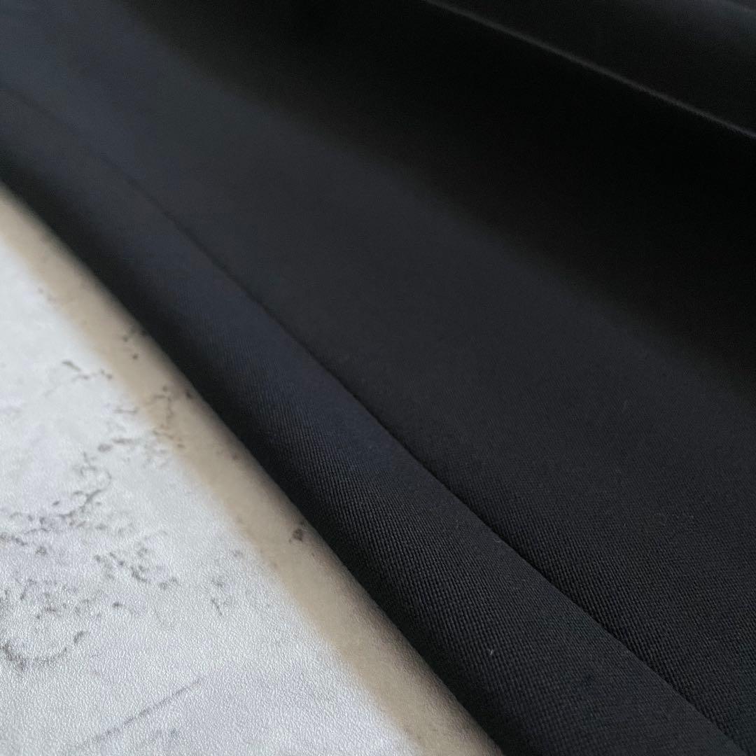 スーツセットアップ　ダブルブレスト 3B ブラック　黒　高級感　モード　成人式