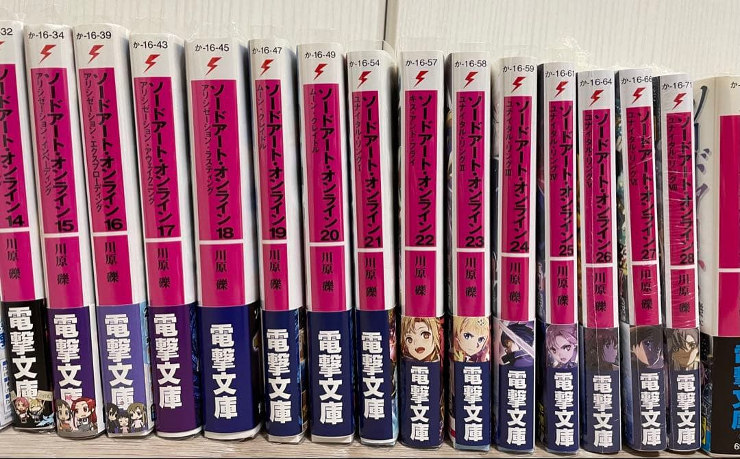 【美品】ソードアート・オンライン全巻＋プログレッシブ1〜8巻＋コミック＋特典多数