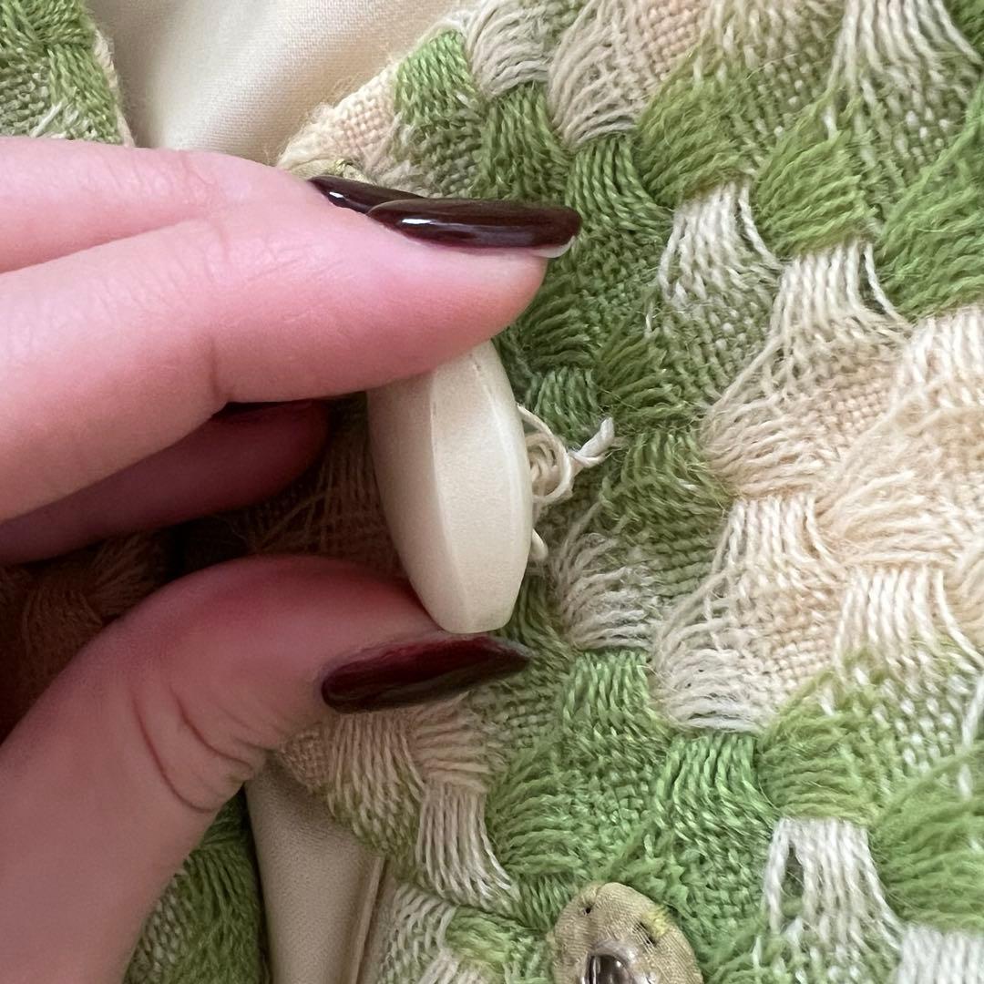 ヴィンテージBerger Swartz 千鳥格子柄　ケープコート　vintage