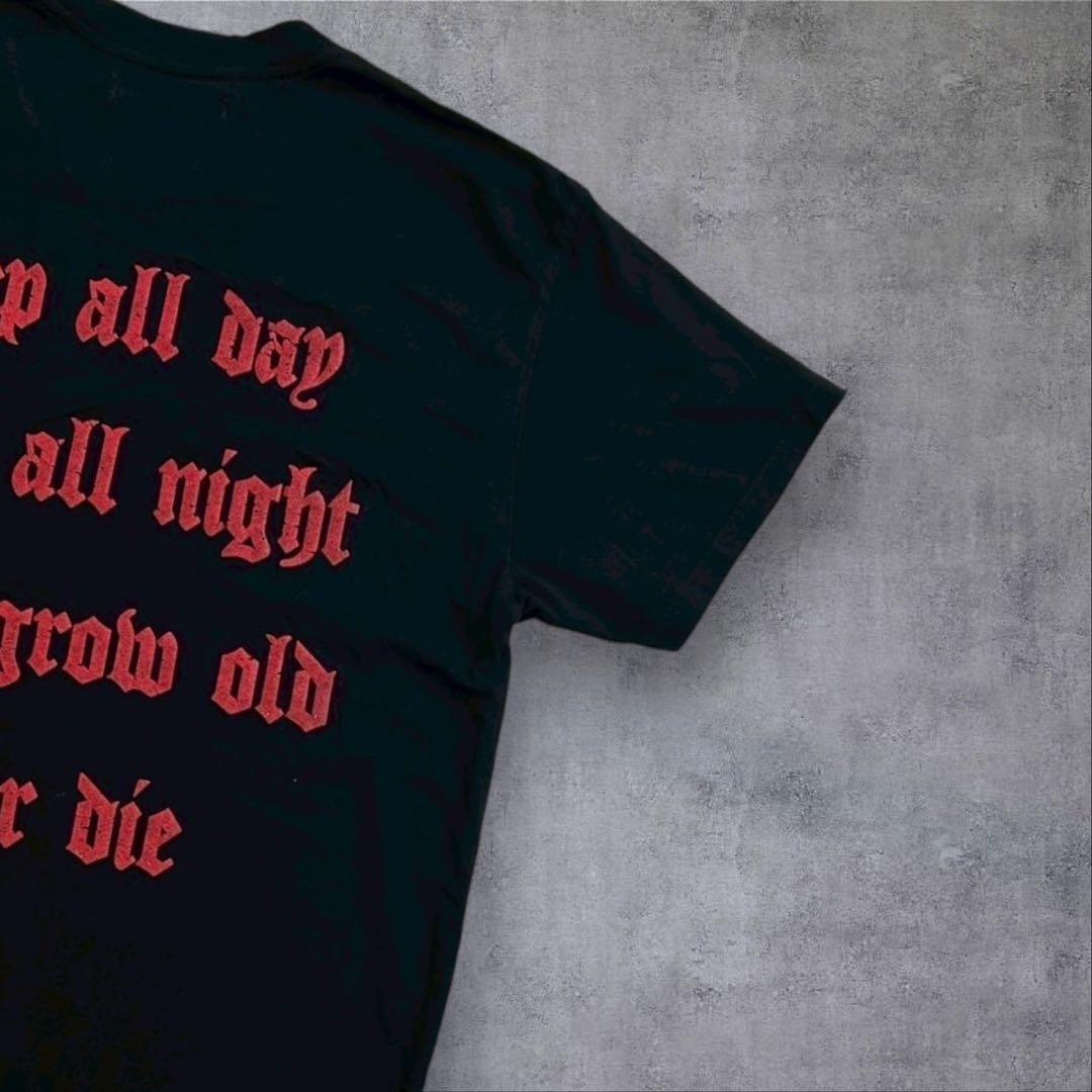 AMIRI アミリフェイスロゴロストボーイUSAコットンプリントロゴN24