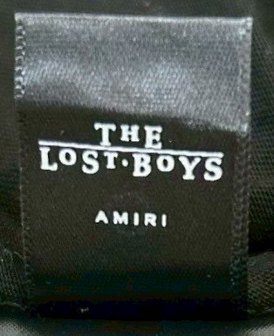 AMIRI アミリフェイスロゴロストボーイUSAコットンプリントロゴN24