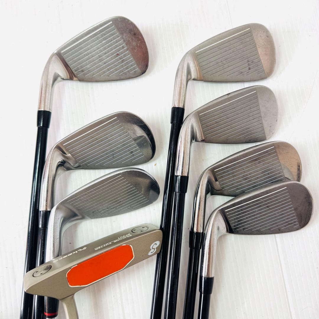 豪華11本 ミズノ ユーラス 4AD メンズクラブセット SR 初心者 男性 右