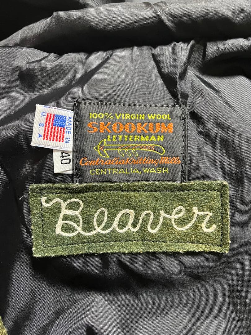 SKOOKUM. フードジャケットサイズ40