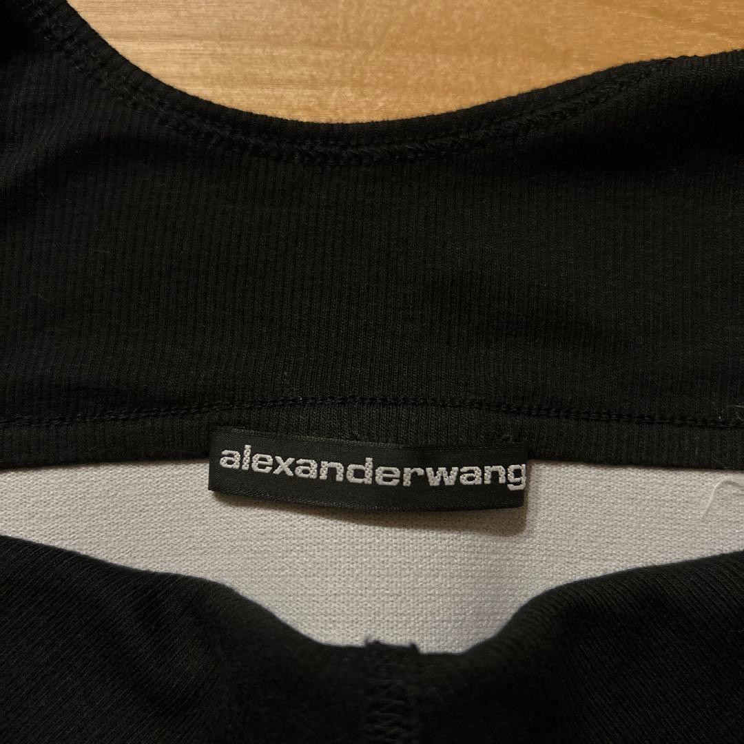 【正規品】alexander wang リブジャージー ブラトップ