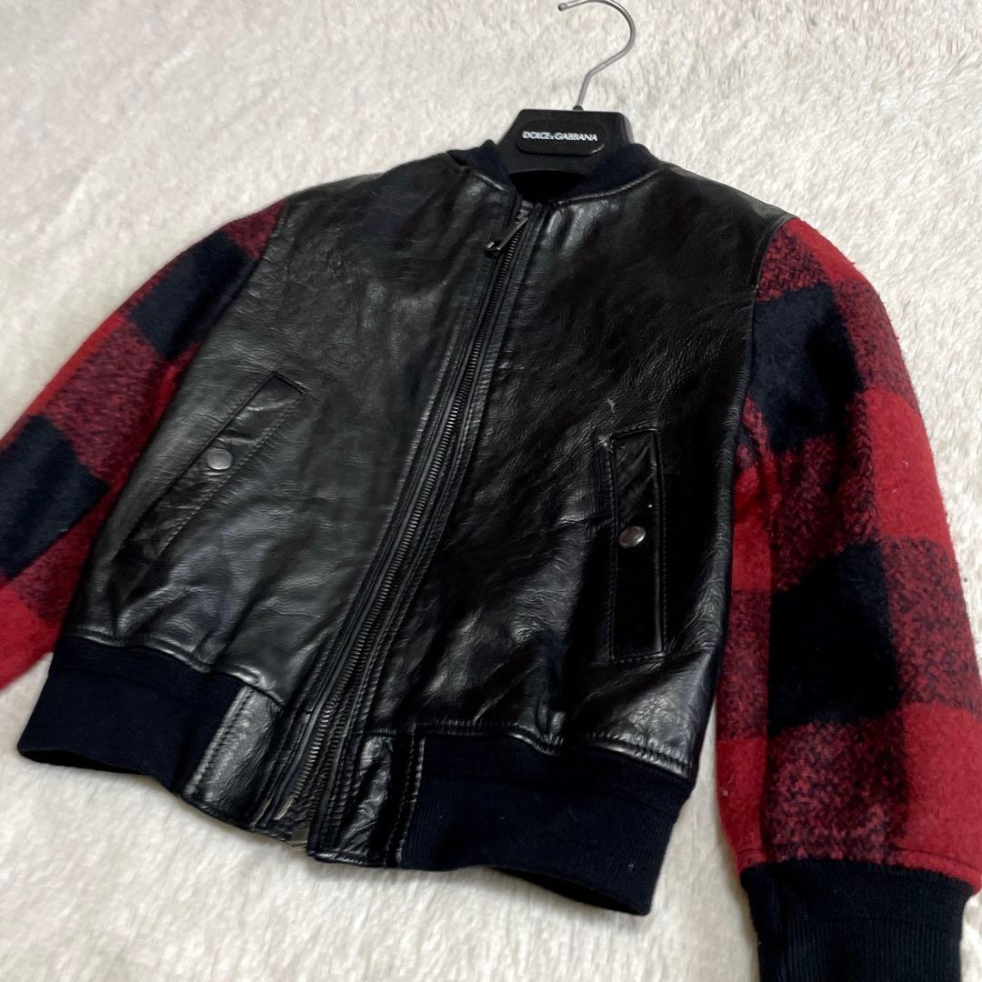 美品 BURBERRY バーバリー 牛革 チェック 切り替え レザーショルダー