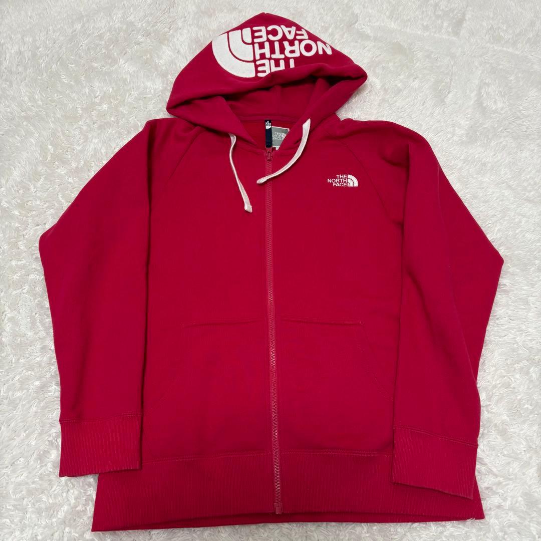 ノースフェイス　リアビューフルジップフーディー　NTW12442 L ピンク