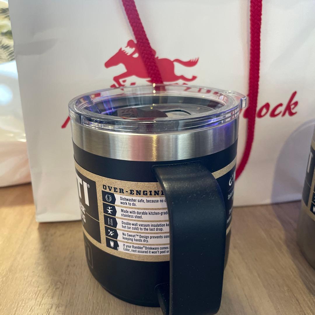 新品　YETI Rambler 10 oz Mug 2個セット　袋付