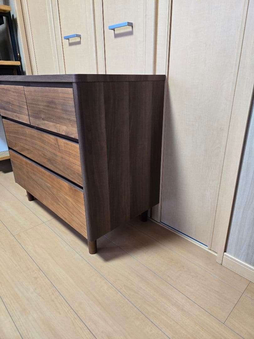 リビングチェスト ISSEIKI MUSE LOW CHEST 80-3