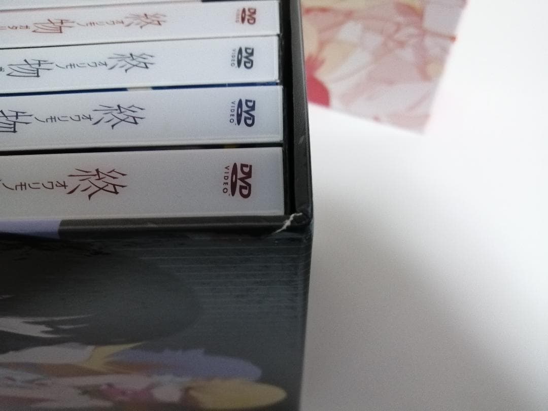 終物語　初回限定版　DVD　全8巻セット＋アニメイト全巻購入特典BOX2個