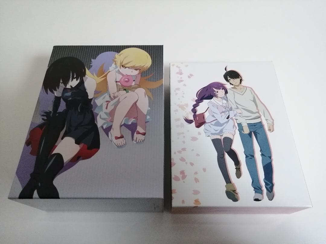 終物語　初回限定版　DVD　全8巻セット＋アニメイト全巻購入特典BOX2個