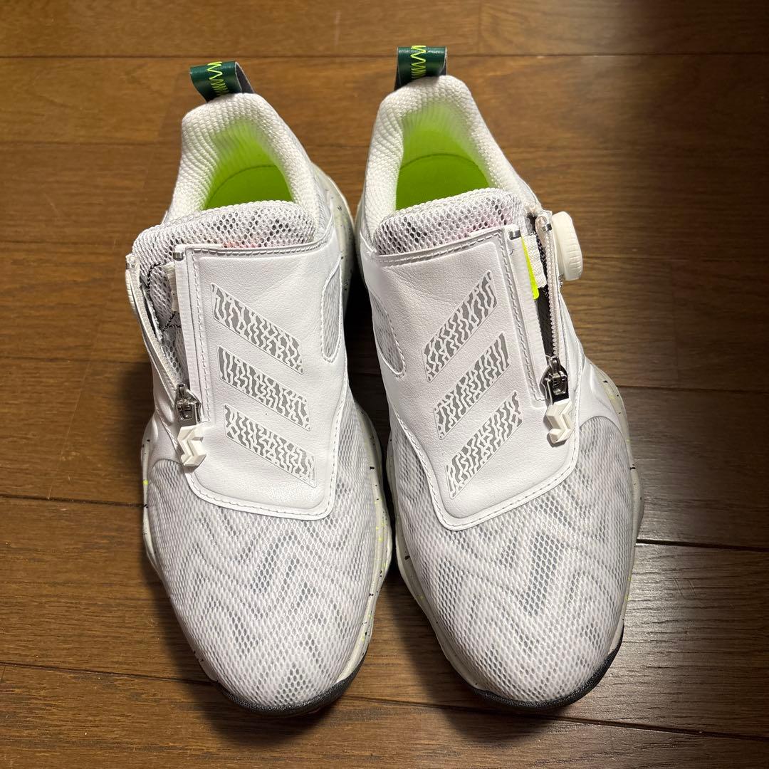 美品　adidas BOOST ゴルフシューズ 女性用 ホワイト