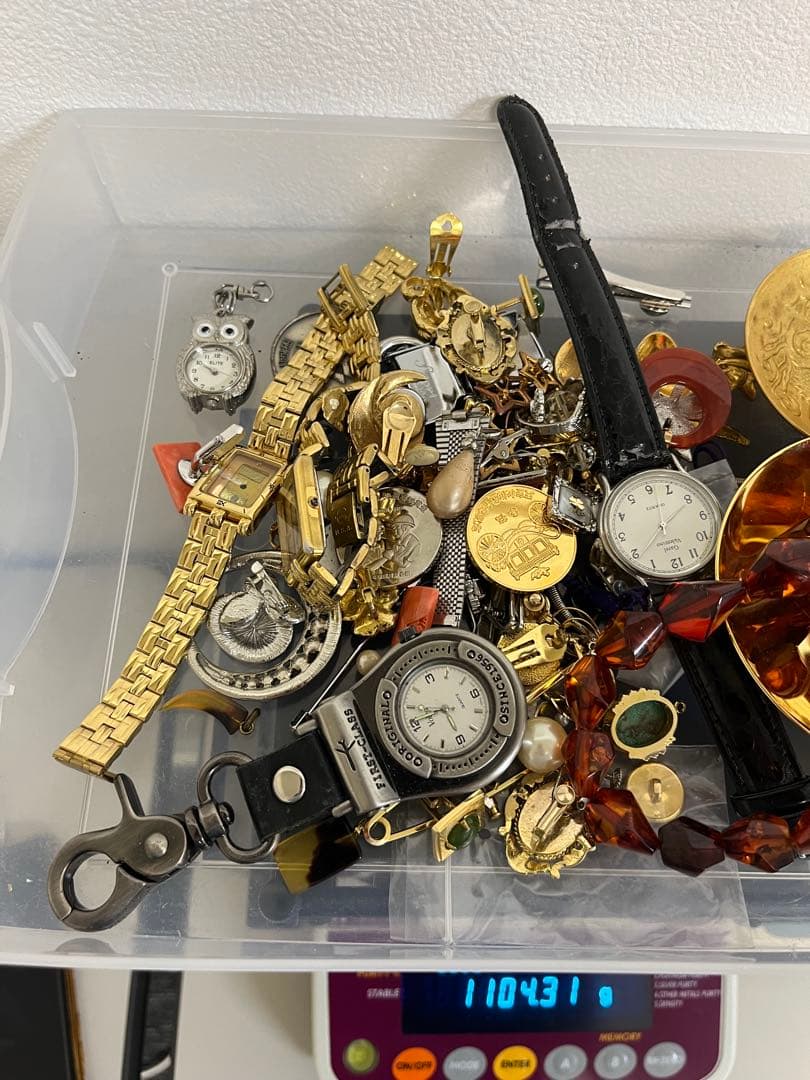 遺品整理　アクセサリー　イミテーションまとめ　約1,000g②