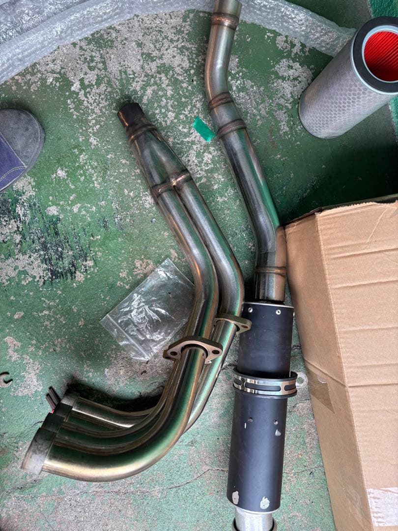 ジェイド250社外マフラー