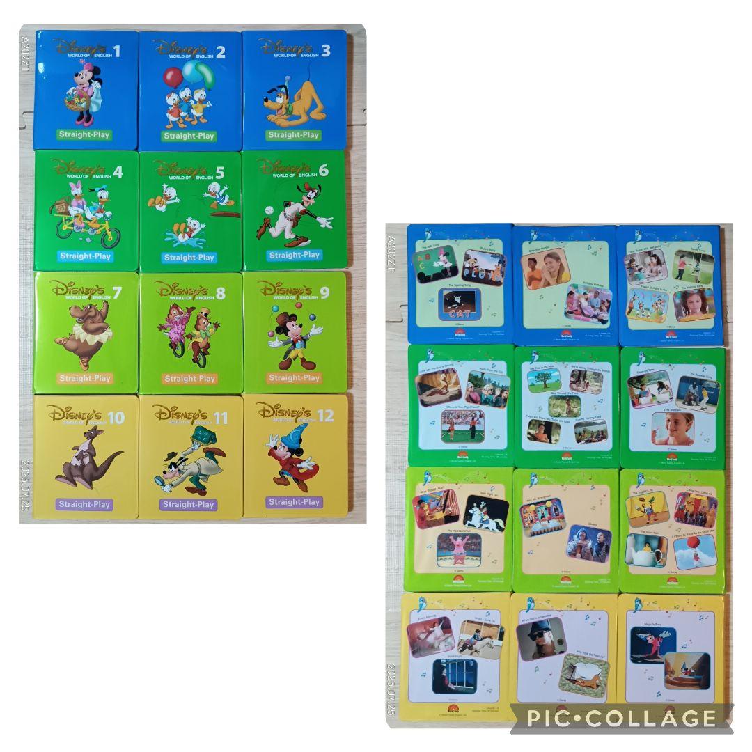 96‐⑩DWE ディズニー英語システム ストレートプレイDVD1〜12巻